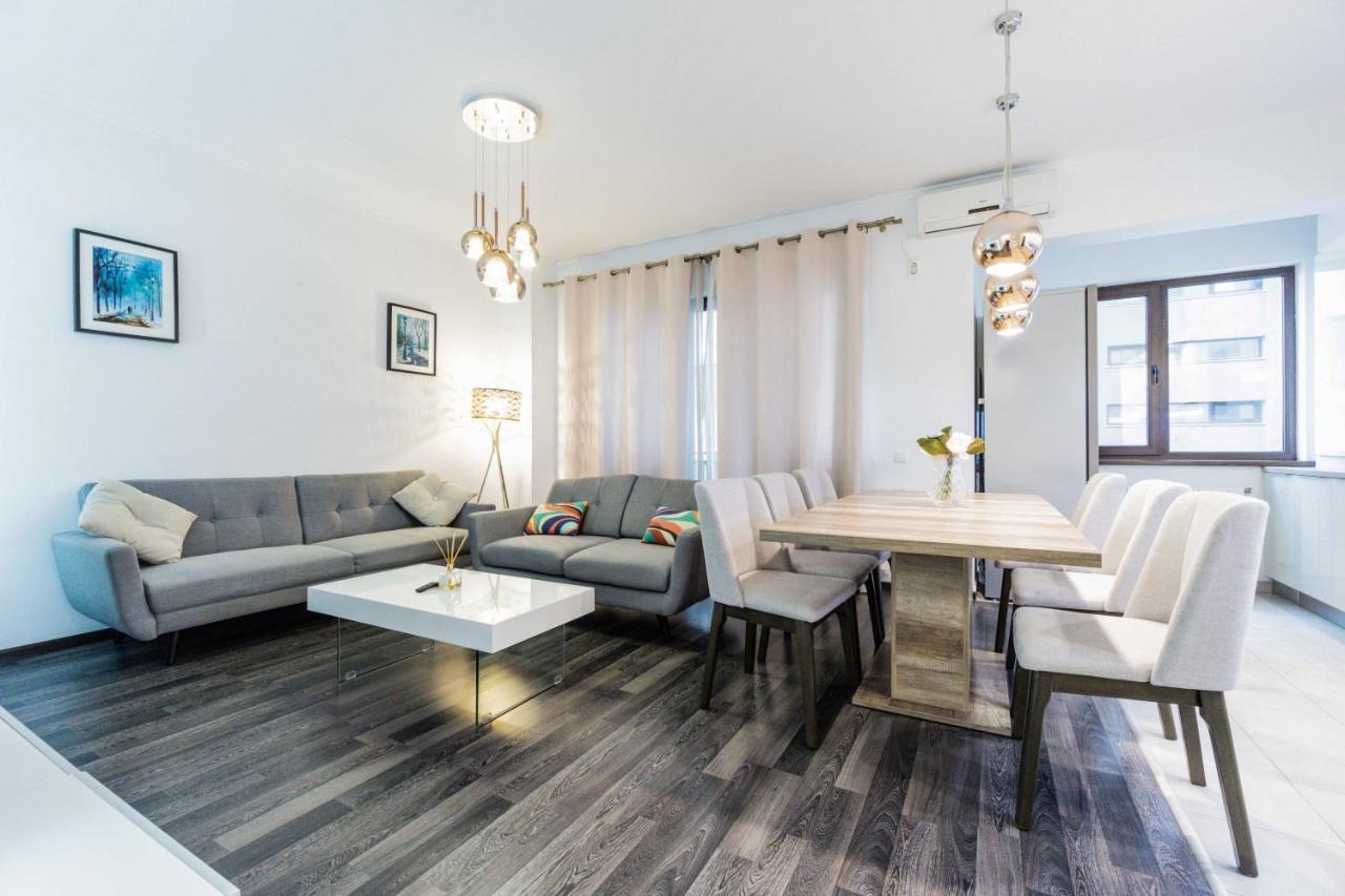 Апартаменты Luxury Baneasa Бухарест Экстерьер фото